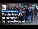 Marche blanche en mémoire de Daniel Becquet