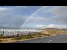 VIDÉO. « Les lumières étaient incroyables » : un arc-en-ciel liant l'océan à cet étang en Bretagne