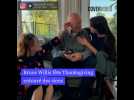 Les filles de Bruce Willis lui offrent un cadeau pour Thanksgiving