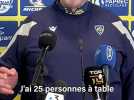 Christophe Urios avant la réception de Castres : 