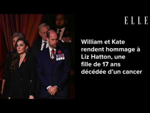 VIDEO : William et Kate rendent hommage  Liz Hatton, une fille de 17 ans dcde d?un cancer