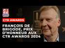 François De Brigode, prix d'honneur aux Ciné-Télé-Revue Awards 2024 après 27 ans au JT de la RTBF - Ciné-Télé-Revue