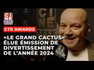 Jérôme De Warzée remporte le CTR Awards de la Meilleure émission de divertissement pour 