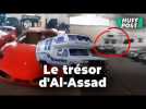 Les rebelles ont mis la main sur la clinquante (et bizarre) collection de voiture d'Assad