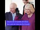 Le roi Charles III et la reine Camilla dévoilent leur carte de vSux de fin d'année