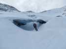 Arche insolite sur le glacier des Deux Alpes