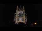 VIDEO. A Sainte-Anne-d'Auray, une projection monumentale sur la basilique