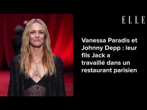 VIDEO : Vanessa Paradis et Johnny Depp : leur fils Jack a travaill dans un restaurant parisien