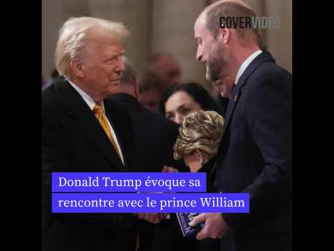 VIDEO : Donald Trump sous le charme du prince William  Paris