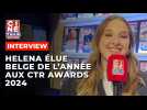 Helena élue Belge de l'année et Personnalité télé de l'année se confie sur le Ciné-Télé-Revue - Ciné-Télé-Revue Awards