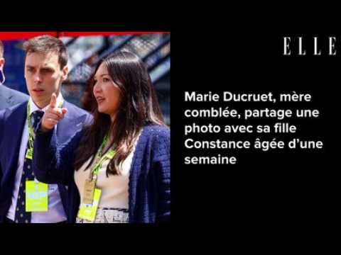 VIDEO : Marie Ducruet, mre comble, partage une photo avec sa fille Constance ge d?une semaine