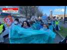 VIDÉO. Les Ibodes dans la rue à Nantes pour la sécurité des patients au bloc opératoire