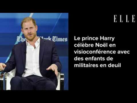 VIDEO : Le prince Harry clbre Nol en visioconfrence avec des enfants de militaires en deuil