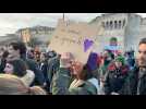 Procès Mazan : rassemblement féministe devant le palais de justice d'Avignon