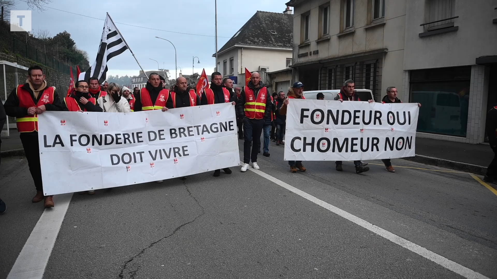 « La Fonderie, c'est ma deuxième famille » : salarié depuis 31 ans, Éric Blanchier est sur le front pour sauver la Fonderie de Bretagne