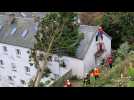 Tempête Darragh : les pompiers du Grimp interviennent à Dieppe