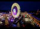 Lille la grande roue illumine le centre ville