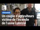 Un couple d'agriculteurs victime de l'incendie de Lubrizol