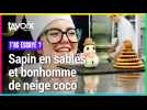 Sapin en sablés et bonhomme de neige coco : la recette de Noël d'Inès