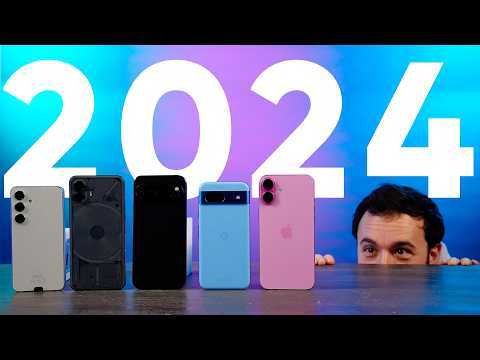 Les 5 meilleurs SMARTPHONES de 2024