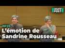 Les larmes de Sandrine Rousseau en commission d'enquête sur les violences sexuelles dans le cinéma