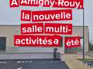 Inauguration de la salle des 3 hures à Amigny-Rouy