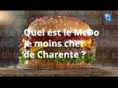 Quel est le McDo le moins cher de Charente ?