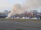 Calais : bateau en proie aux flammes au port de plaisance