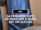 Patrice Robert : sa première expo de peinture à Paris est un succès