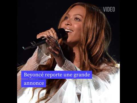 VIDEO : Beyonc reporte une grande annonce  cause des incendies de Los Angeles