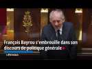 François Bayrou s'embrouille dans son discours de politique générale