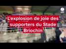 VIDÉO. L'explosion de joie des supporters du Stade briochin après la victoire contre Annecy