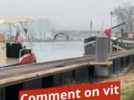 Froid - Comment vivent les plaisanciers du port de la Jonction de Nevers en hiver ? [Vidéo]