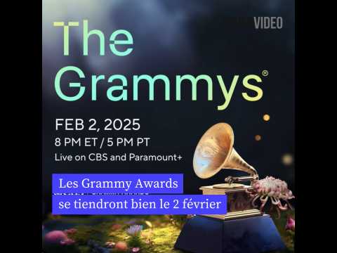 VIDEO : Les Grammy Awards se tiendront bien le 2 fvrier malgr les incendies