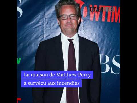 VIDEO : La maison de Matthew Perry a survcu aux incendies