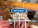 L'art de la reliure, du cousu main.