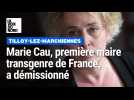 Marie Cau, première maire transgenre, a annoncé sa démission à Tilloy-lez-Marchiennes