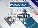 La phase d'inscription sur Parcoursup 2025 est ouverte.