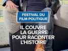 Le reporter de guerre Patrick Chauvel au festival international du film politique de Carcassonne