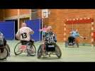 Découverte du handball fauteuil en Sarthe