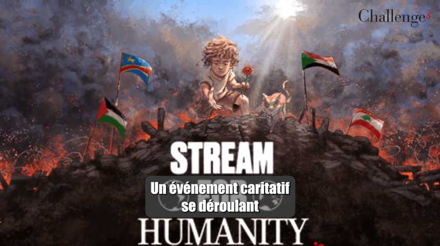 Stream for Humanity : Un marathon caritatif pour aider Gaza, le Liban, le Soudan et la RDC