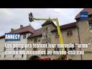 Annecy : les pompiers testent leur nouvelle 