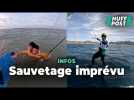 Ce kitesurfeur brésilien des JO 2024 sauve une femme en mer alors qu'il teste son matériel