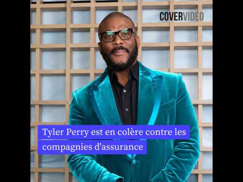 VIDEO : Incendies de Los Angeles: Tyler Perry en colre contre les assurances habitation