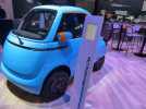 Microlino: la petite voiture qui fait sensation au salon de l'auto de Bruxelles