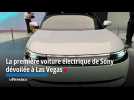 La première voiture électrique de Sony dévoilée à Las Vegas