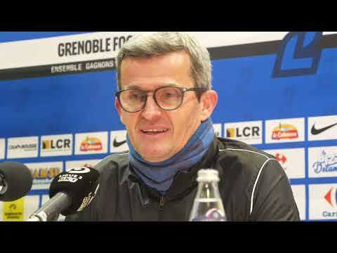 Après GF38 - Martigues (1-0). Frédéric Guéguen : "On aime cette institution"