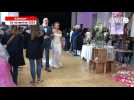 VIDÉO. Un défilé de tenues au Salon du mariage et de la fête à Alençon