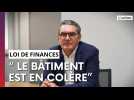 Philippe Gayet, président de la fédération française du bâtiment (Marne ) en colère