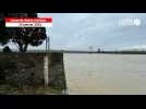 VIDÉO. La circulation des piétons et cyclistes interdites sur les bords de Loire à Ancenis